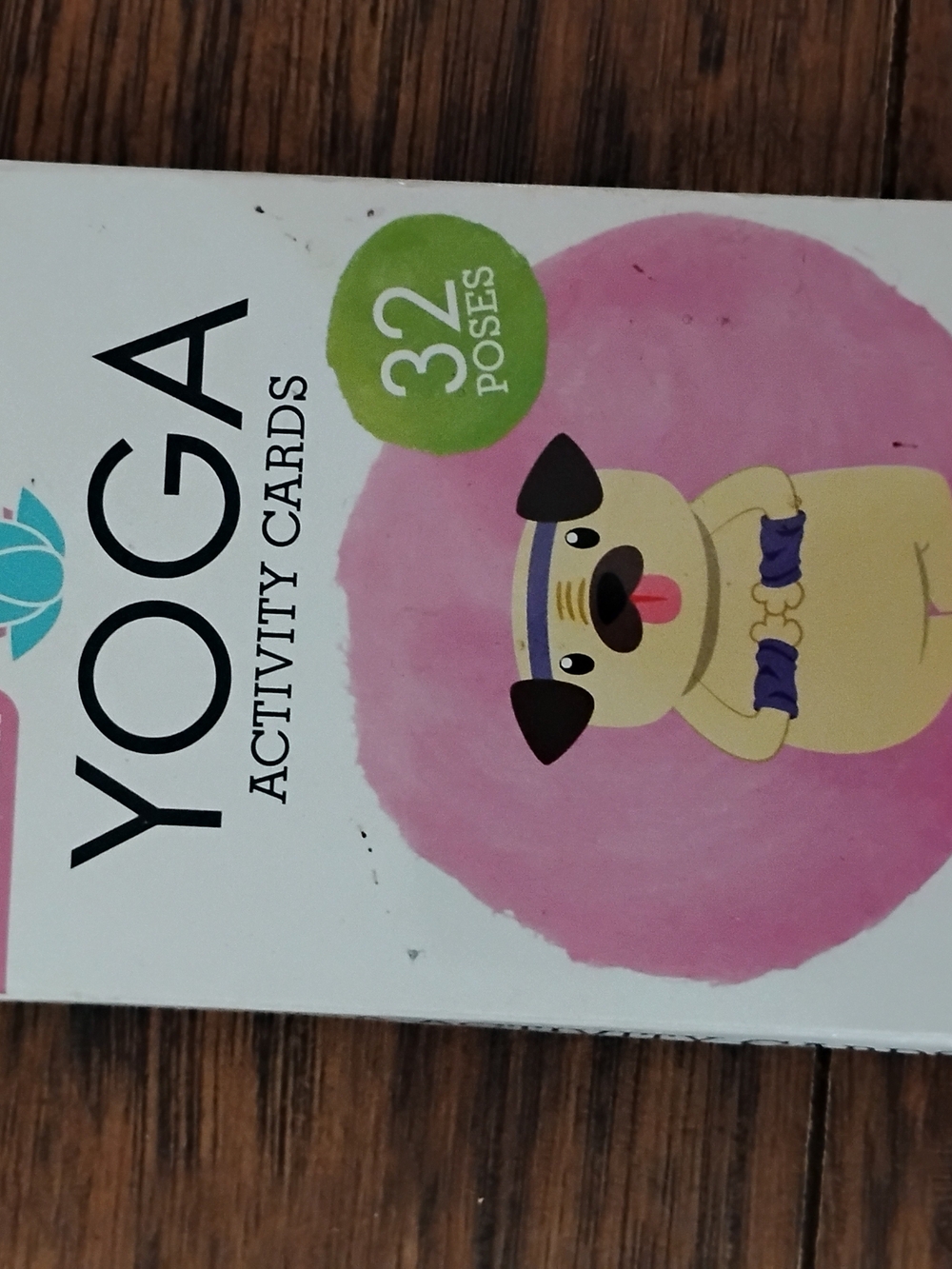 Source Unknown Yoga Activity Cards - Pink & Green Accents